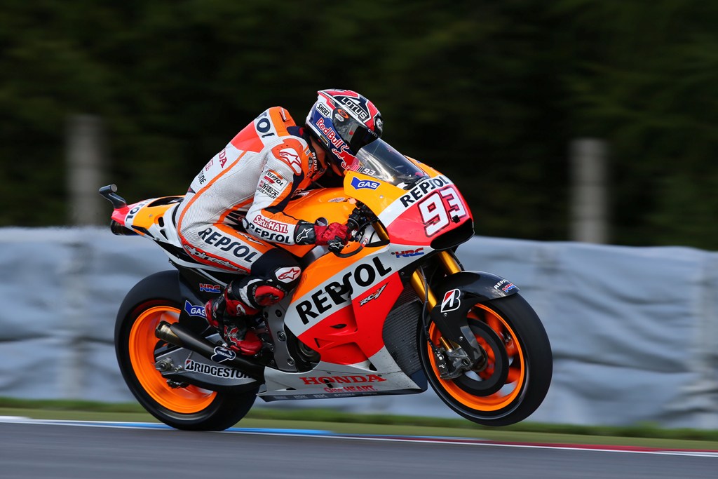 GP della Repubblica Ceca 2014: Marquez quarto al traguardo