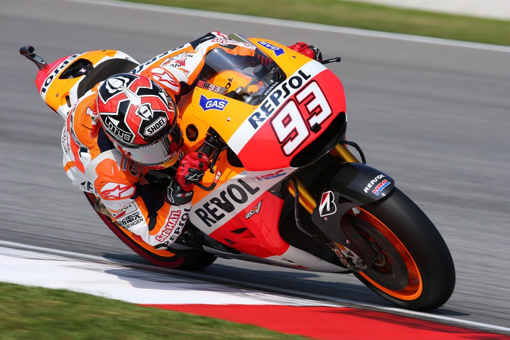 MotoGP 2014, Malesia, Marc Marquez regala a Honda il titolo Costruttori