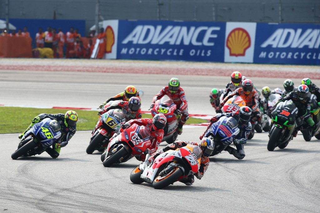 MotoGP 2014, GP Malesia, Dani Pedrosa, partenza gara
