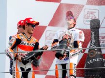2013/11/10 – mgp – Round18 – Valencia – MotoGP – Marc Marquez – Repsol Honda – No Bike – Podium
