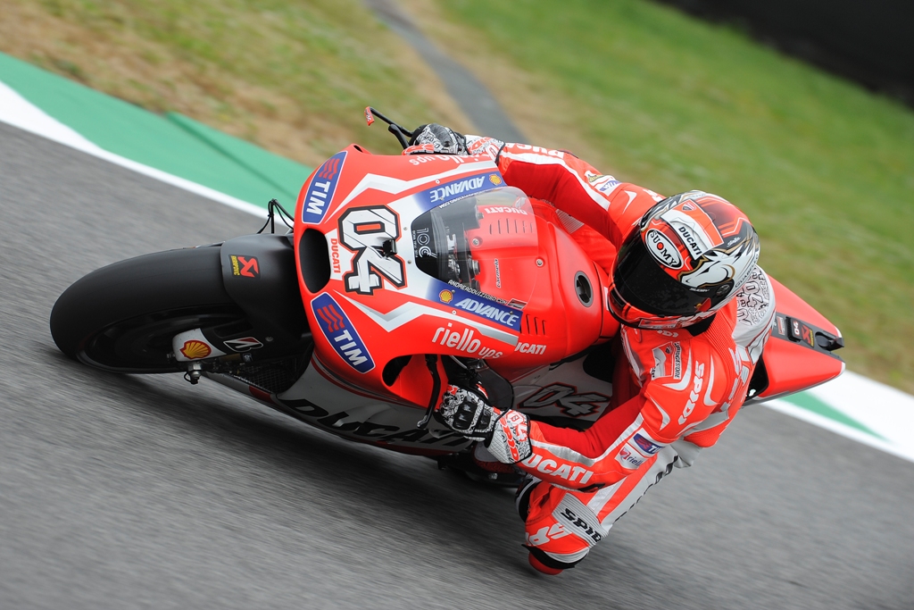 Andrea Dovizioso in azione