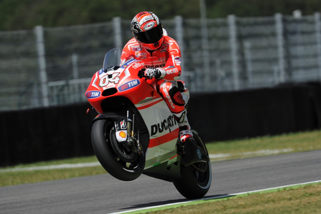 Dovizioso in azione