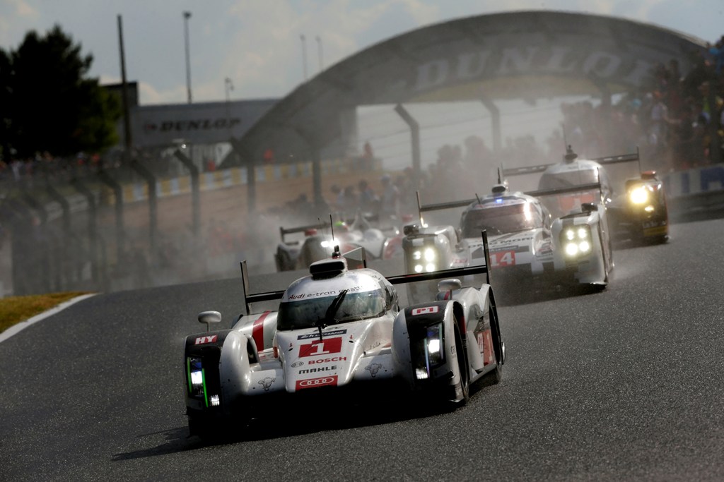 Audi vince una gara difficile a Le Mans