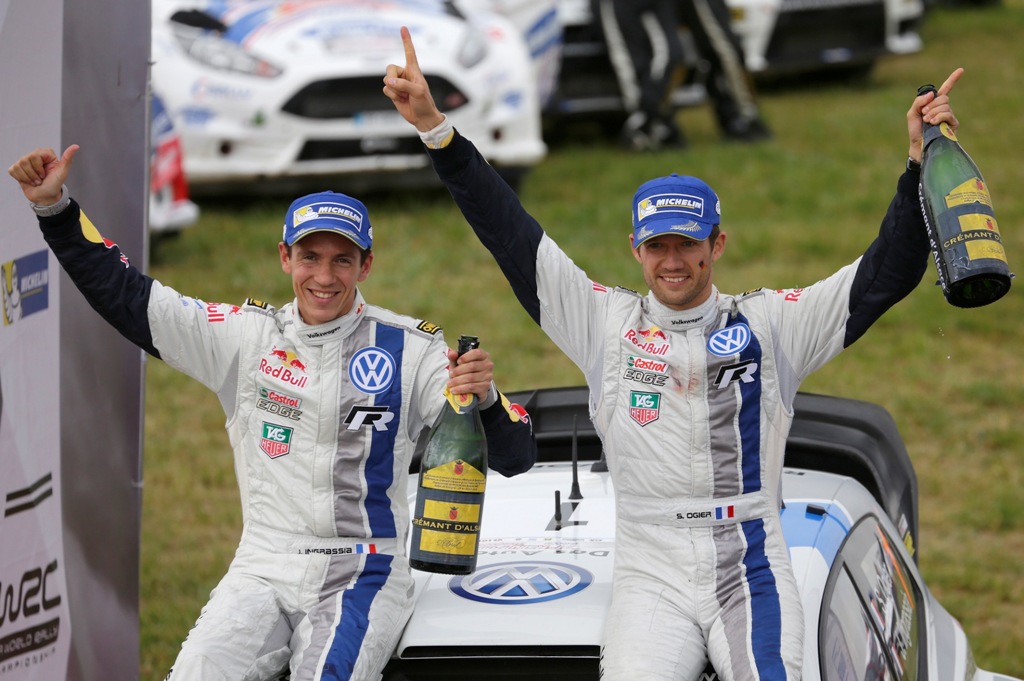 Podio tutto VW nel Rally di Polonia con Ogier e Ingrassia