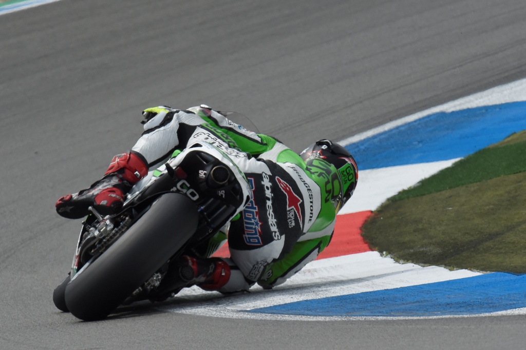 Scott Redding.preferisce le curve a destra...