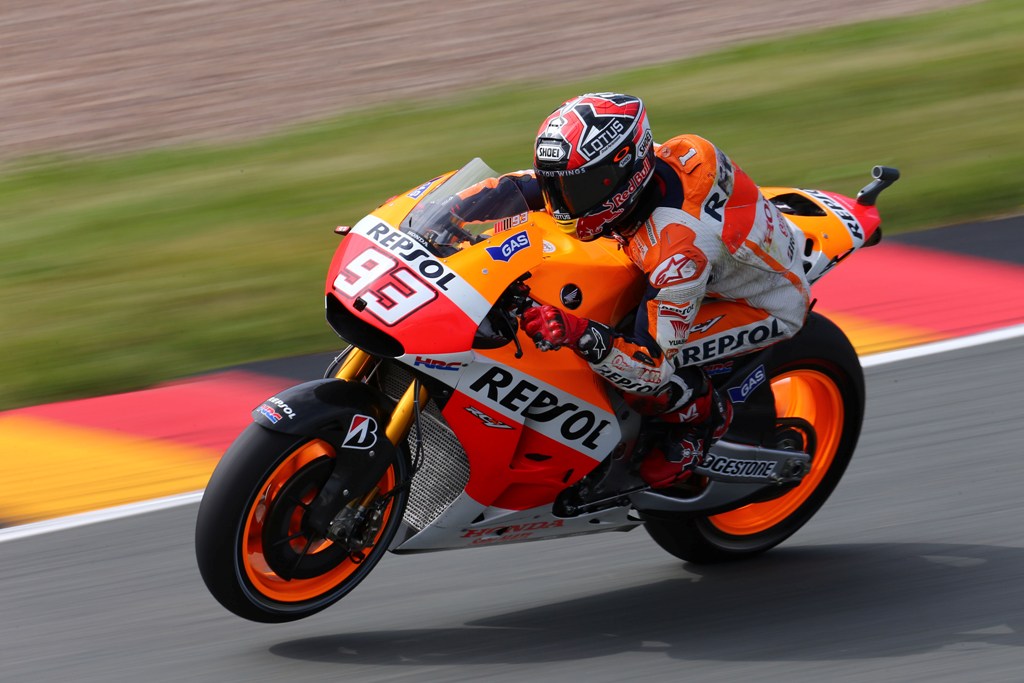 Marc Marquez, pole position anche in Germania Marc Marquez, pole position anche in Germania