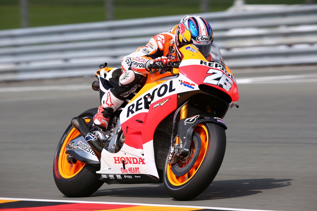 Dani Pedrosa, secondo tempo in Germania Dani Pedrosa, secondo tempo in Germania