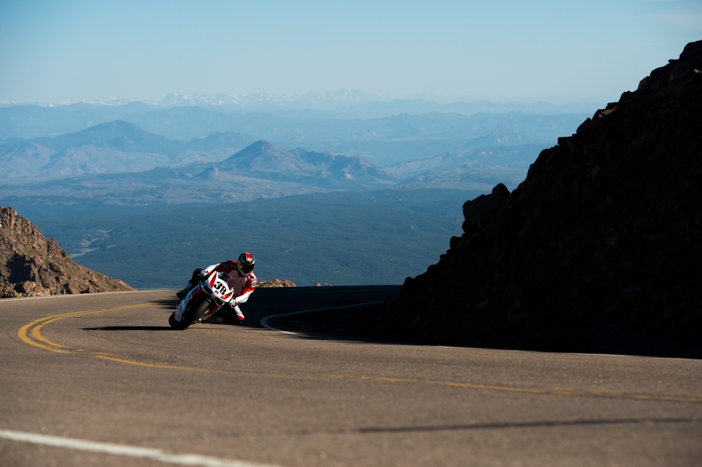 Lambert Fabrice alla Pikes Peak