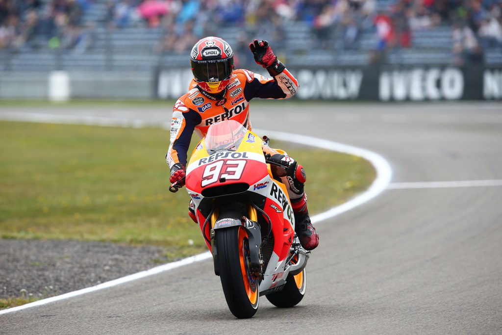 Marc Marquez ha vinto anche ad Assen 