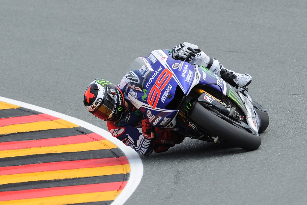 Jorge Lorenzo, 5° sulla griglia nel GP di Germania