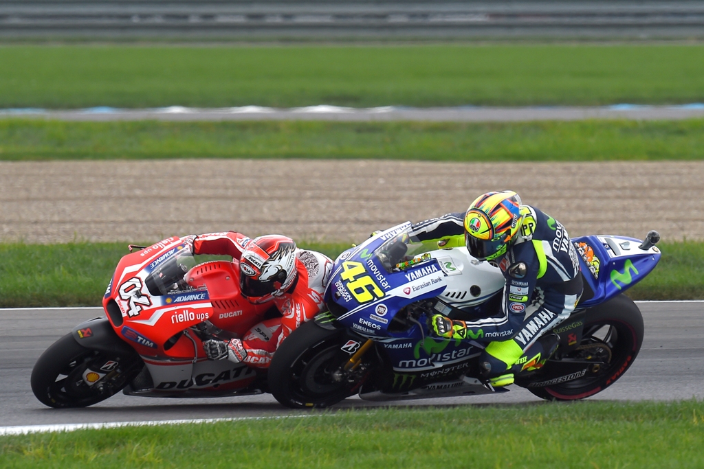 Indianapolis 2014 MotoGP: il duello Dovizioso/Rossi