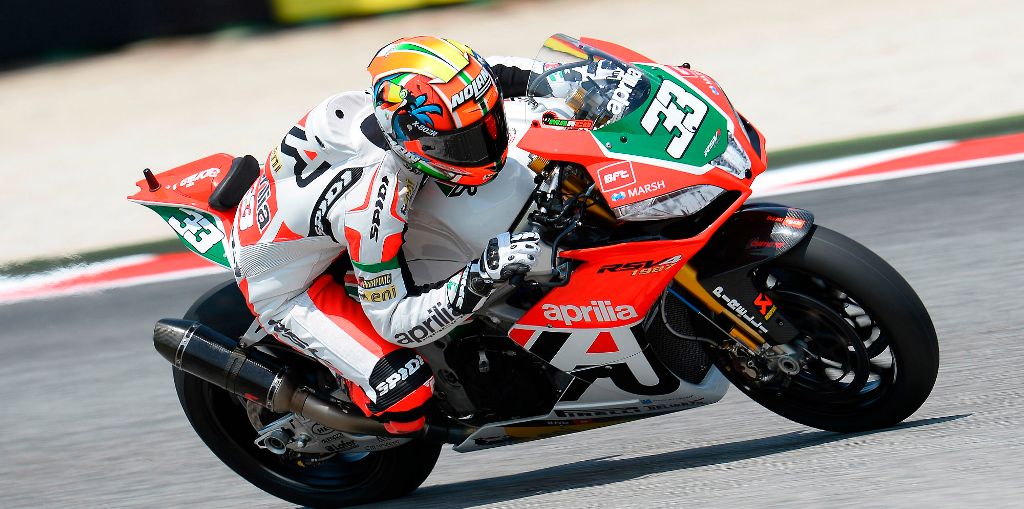 Marco Melandri Aprilia Racing