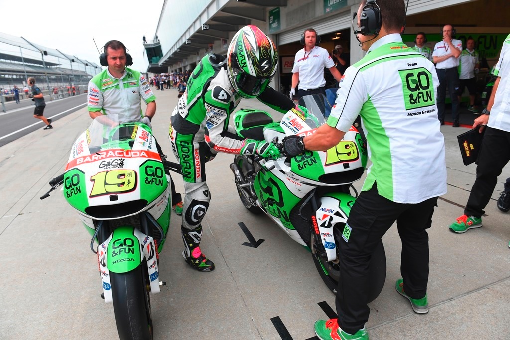 Alvaro Bautista Indianapolis.2014 MotoGP