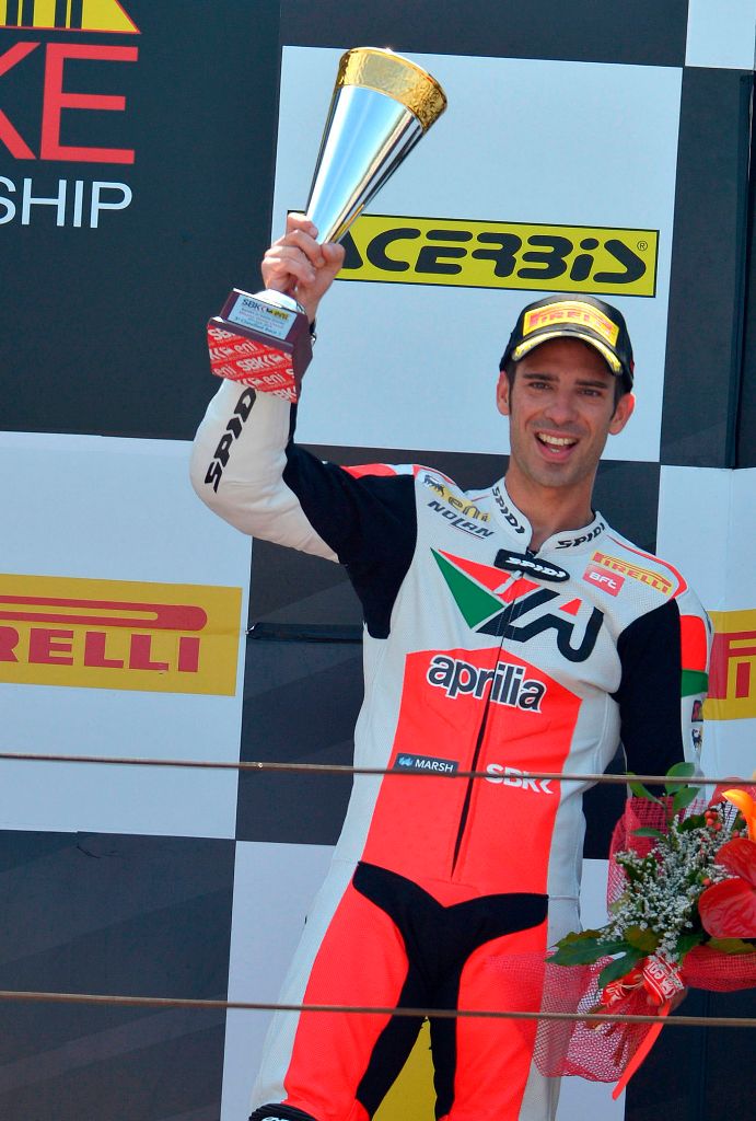 Marco Melandri un grande podio italiano