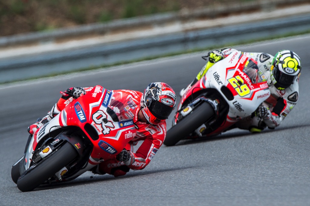 MotoGP 2014, Round 11, Brno 2014: Andrea Dovizioso.con Andrea Iannone