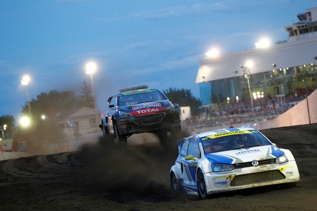 Tre vetture Volkswagen in finale con Marklund vincitore in Canada WRX 2014