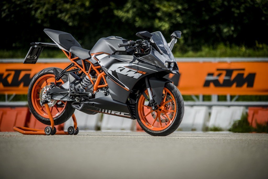 La nuova e bellissima KTM RC 125