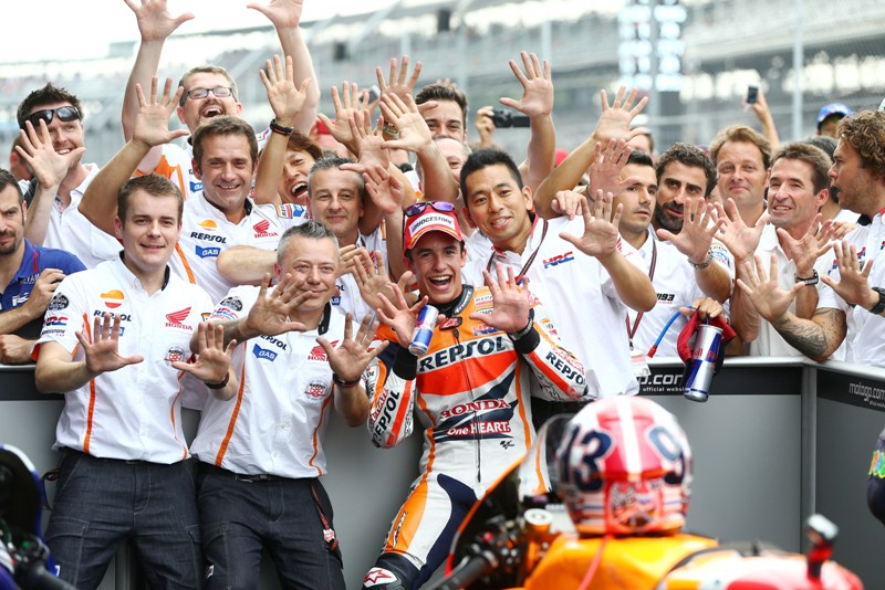 Marc Marquez, 10 gare vinte nel 2014