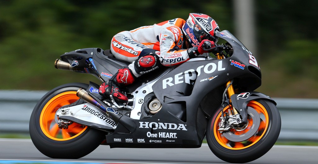 Test Brno 2014 agosto: Marc Marquez ieri il più veloce sul prototipo 2015