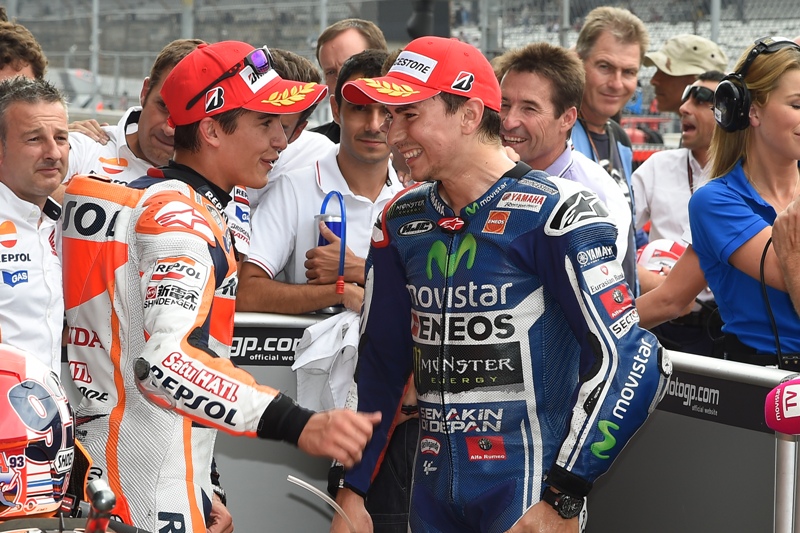 Marquez e Lorenzo, una gara bellissima da parte di entrambi