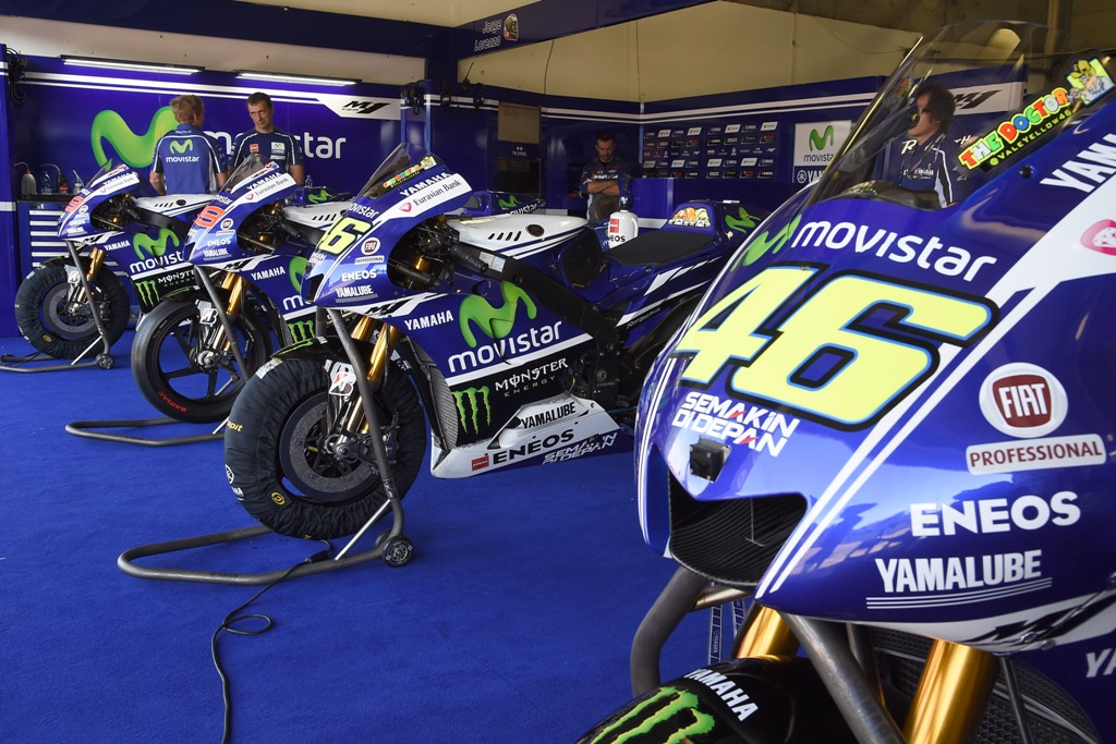 MotoGP 2014: test Brno per Yamaha con il prototipo 2015 ed un motore provato sul telaio 2014