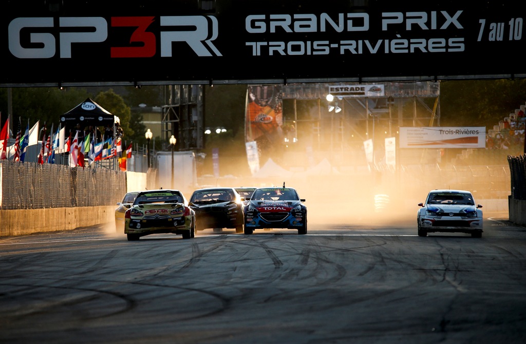 La partenza della finale WRX in Canada 2014 dove ha vinto Soldberg