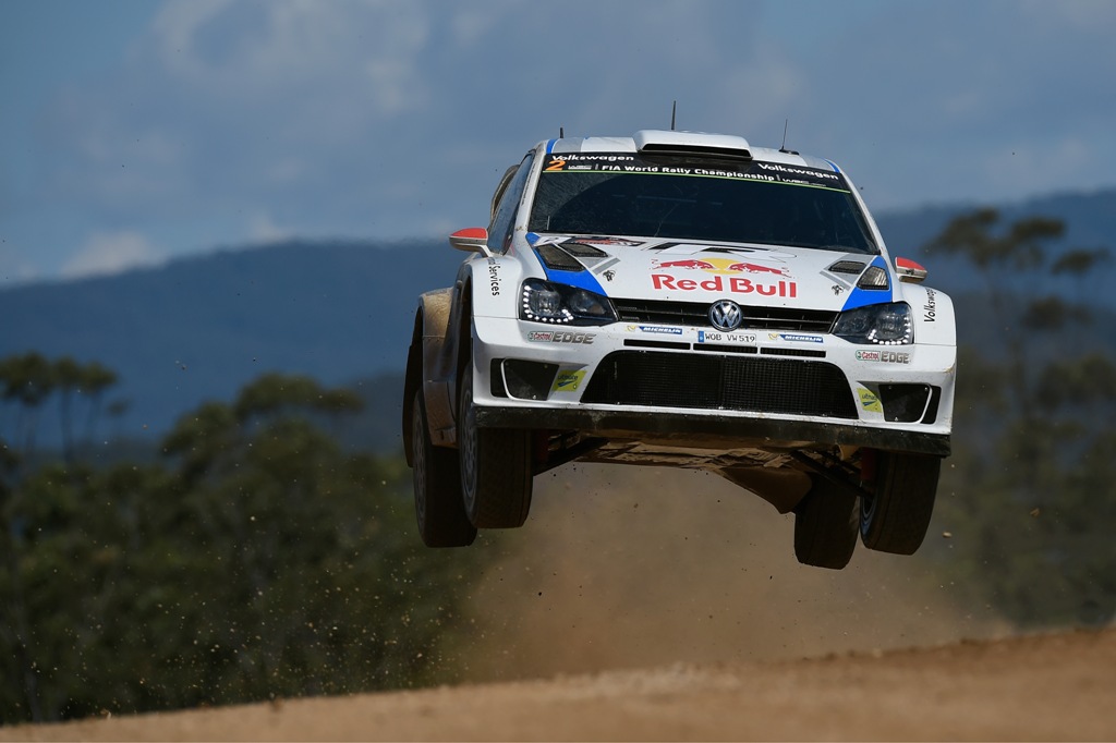 WRC 2104: i lunghi bump australiani per la Polo WRC