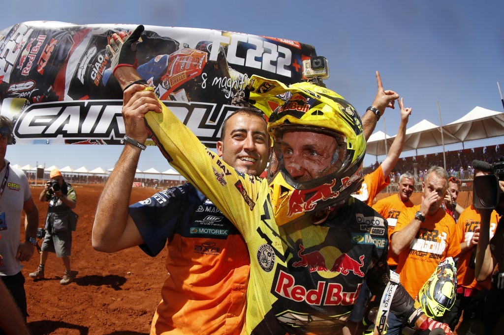 MX 2014: Tony Cairoli, titolo numero 8 per lui e KTM