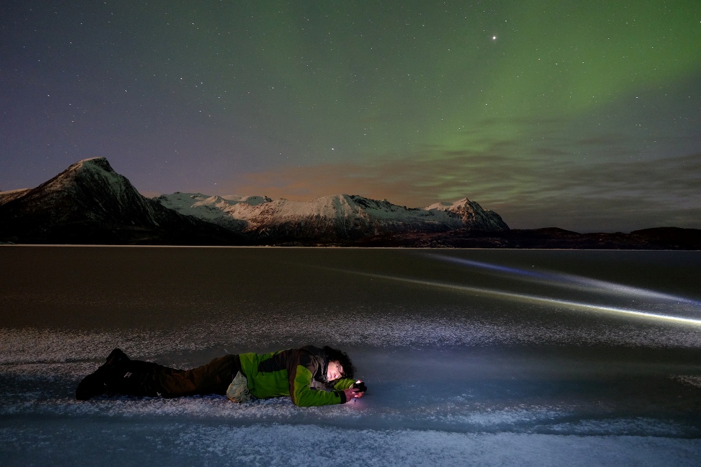 Luca Bracali e l'aurora boreale: uno spunto per i suoi workshop tematici