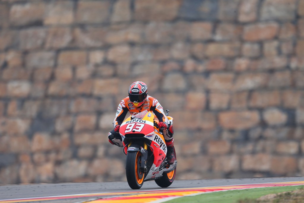 MotoGP 2014, Aragon: grave errore di strategia per Honda, Marquez e Pedrosa