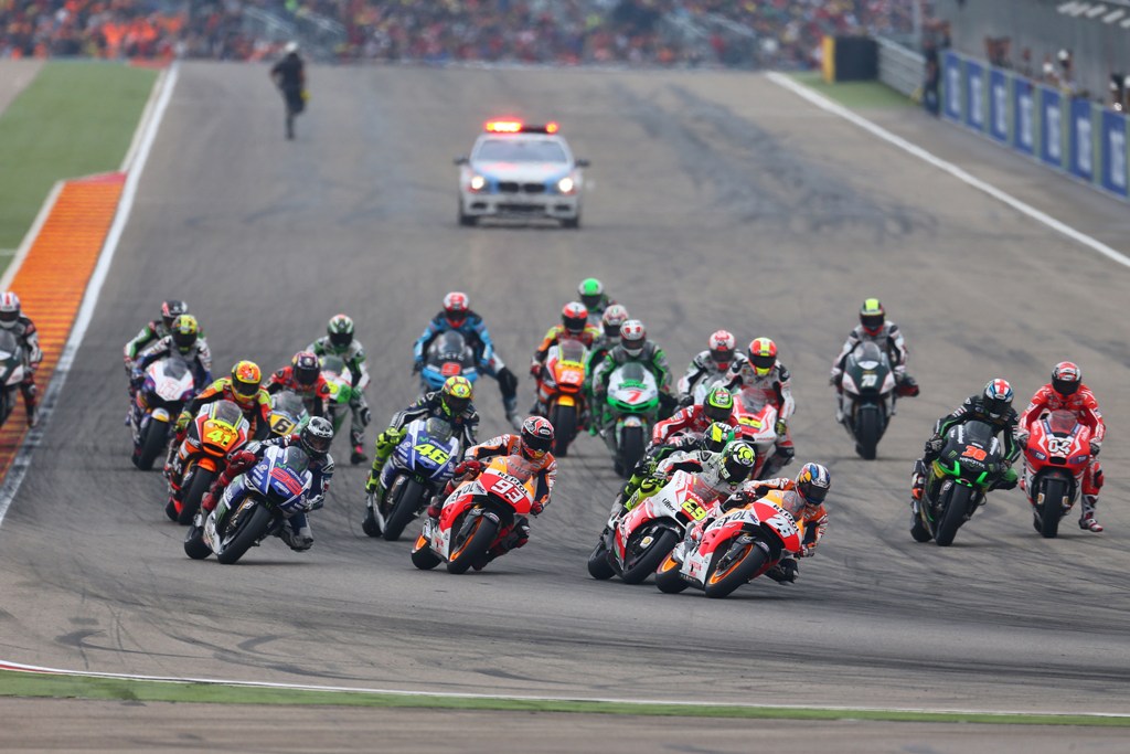 MotoGP, 2014: La partenza di Aragon 2014 MotoGP