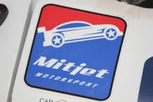 Mitjet 2014: il logo della vettura francese costruita da Poclain