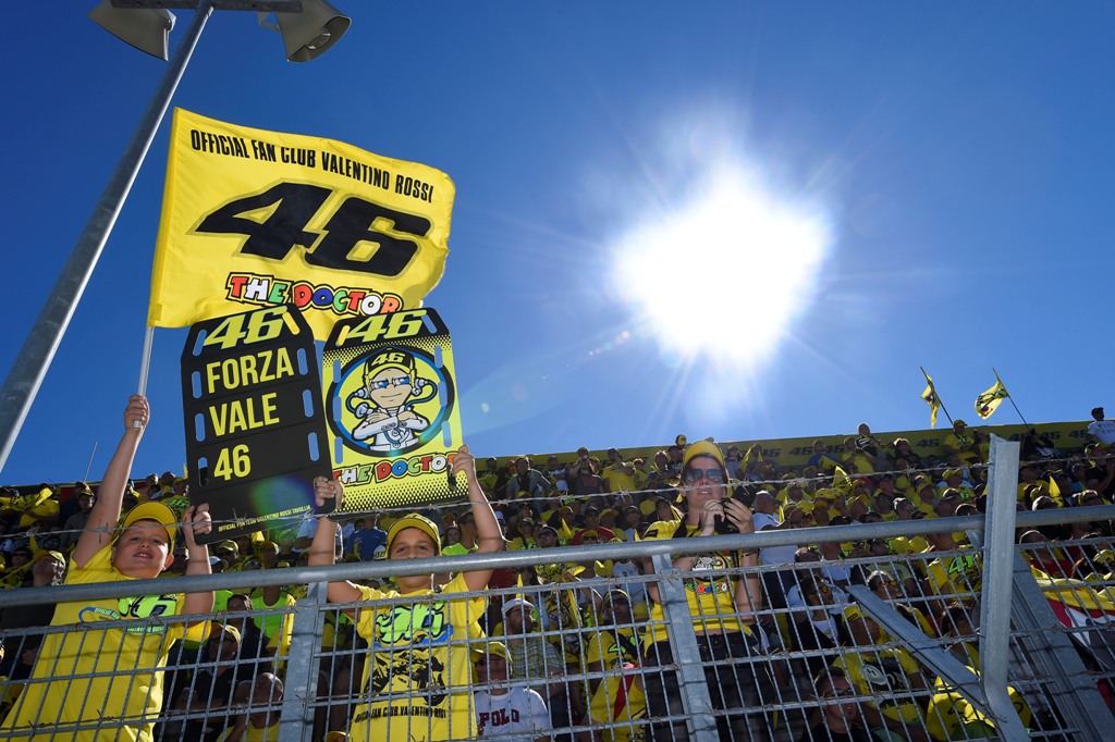 MotoGP 2014, Misano: folla tutta per Valentino Rossi
