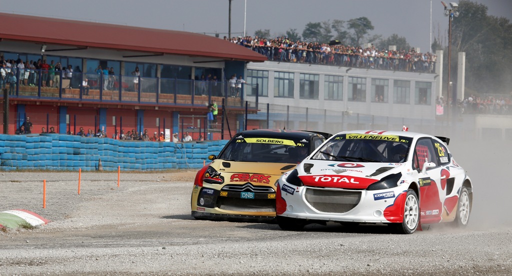 RX Round 10 Franciacorta: Jaques Villeneuve e Petter Solberg