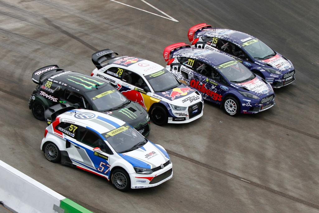 WRX 2014: GP della Tuchia, partenza della finale Supercar