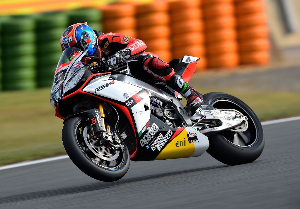 SBK 2014 Francia: ApriliaRacing, Marco Melandri 