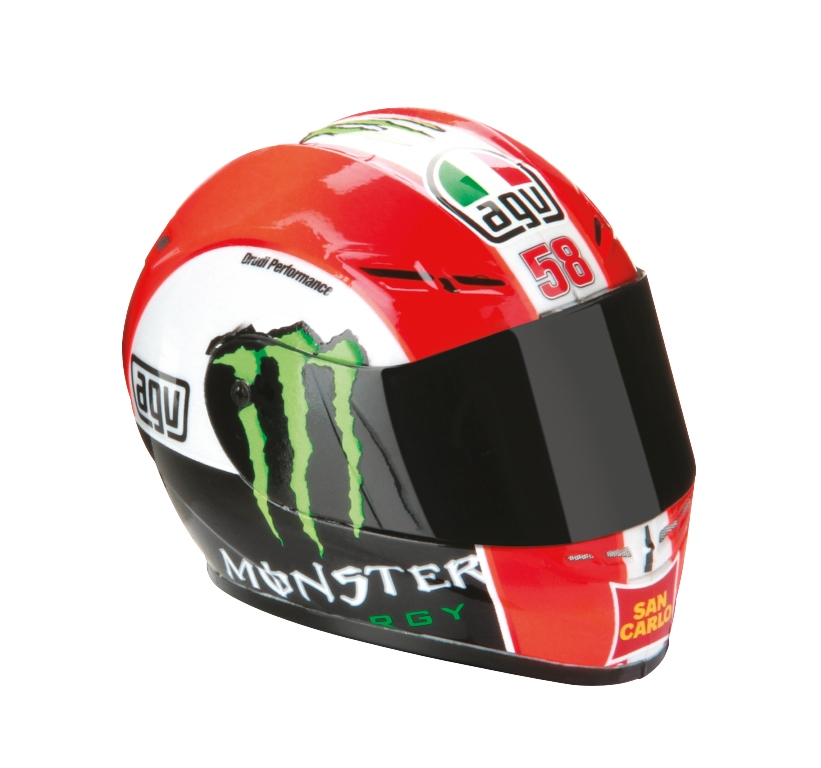 Il casco di Marco Simoncelli, SIC per tutti