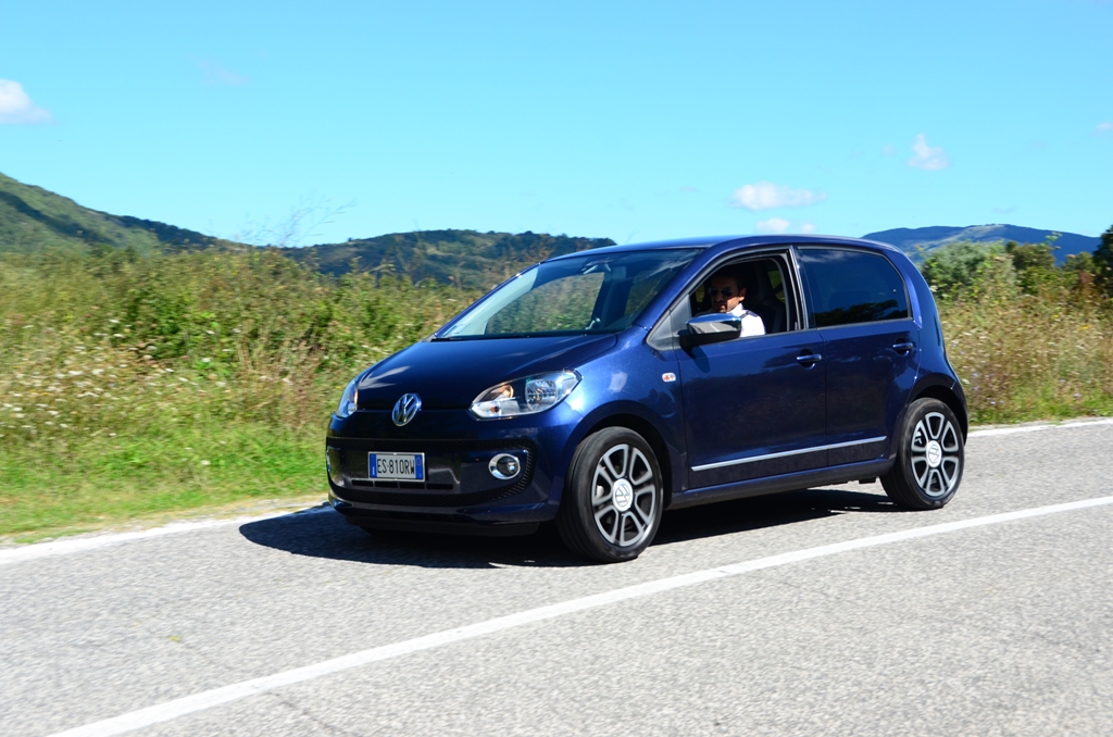 Volkswagen UP! non è solo una vettura da città, ma un'auto per tutto