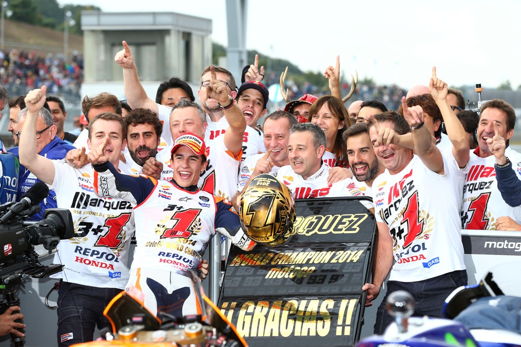 MotoGP 2014, Motegi: titolo numero due per Marquez