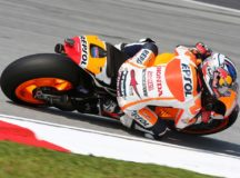 MotoGP 2014, Malesia, Dani Pedrosa, caduto al 2° giro e poi di nuovo…