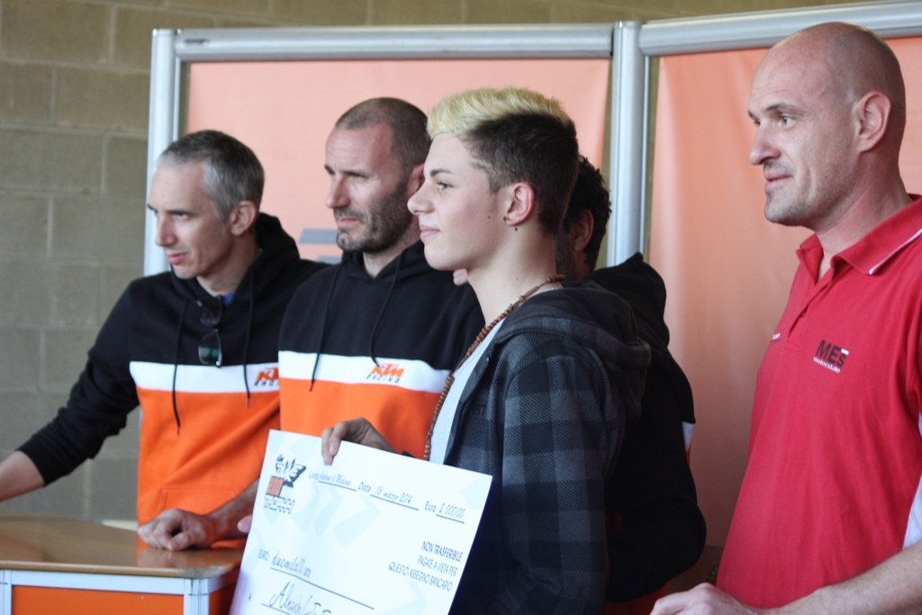 KTM Duke 200 Trophy 2014: Gabriele Ruju nelle selezioni del Trofeo