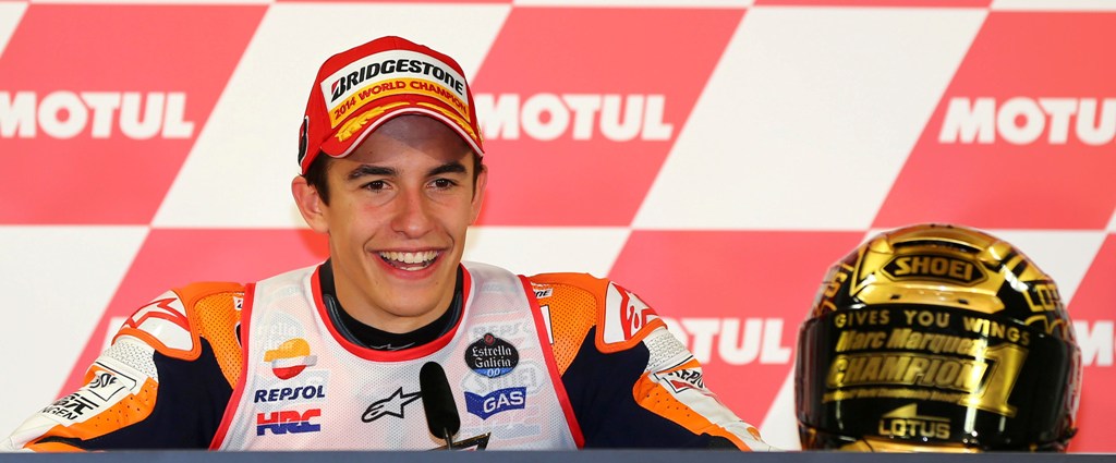 MotoGP 2014, Motegi, Marc Marquez Campione del Mondo 2014