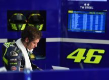 MotoGP 2014, Sepang, Valentino rossi al box Yamaha Movistar