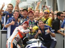 MotoGP 2014, Malesia, Valentino Rossi e Marc Marquez