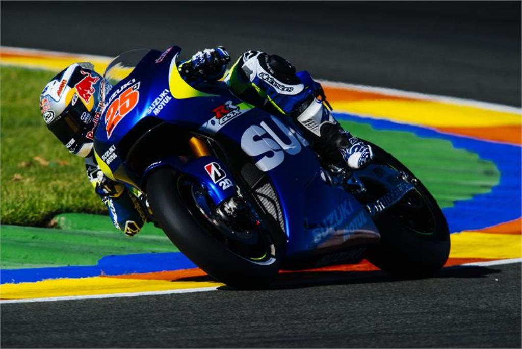 MotoGP Valencia test, Maverick Vinales ha preso confidenza con la MotoGP