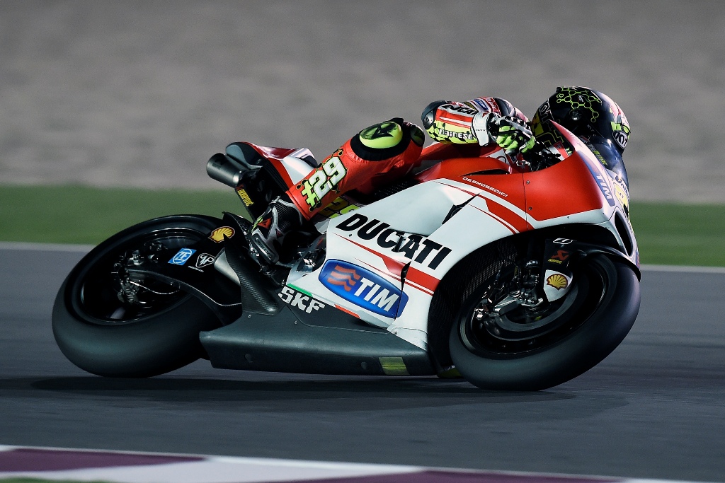 MotoGP 2105, Andrea Iannone, day2 Qatar test