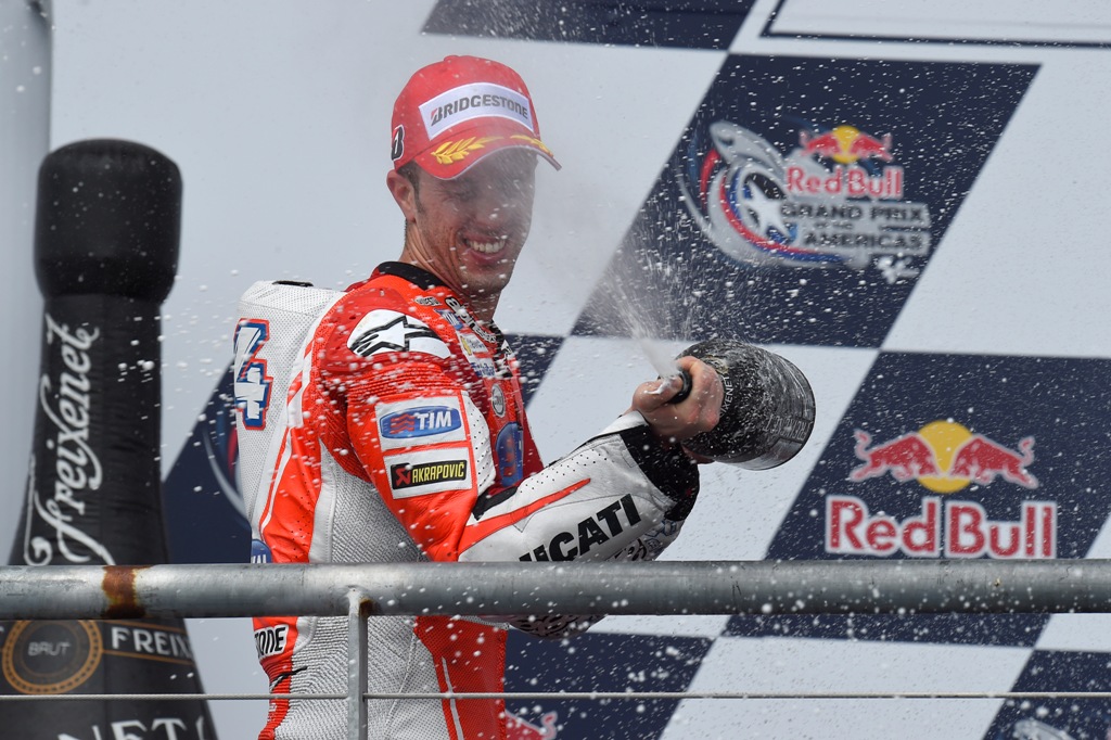MotoGP 2015, Andrea Dovizioso sul podio anche in Texas