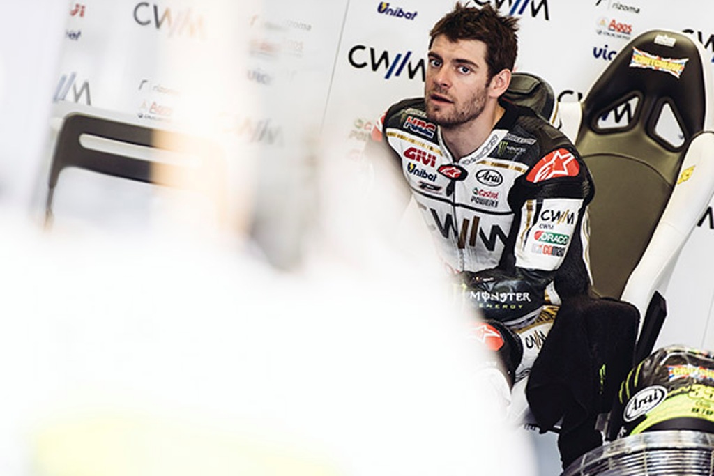 MotoGP, test Jerez, Cal Crutchlow al box, terzo tempo a fine giornata