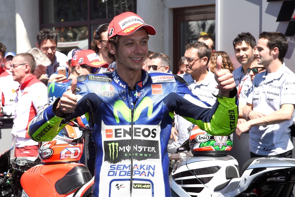 MotoGP 2015, Valentino Rossi sarà protagonista al Mugello...