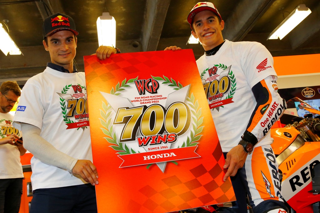 MotoGP 2015, Indianapolis, vittoria n. 700 per Honda